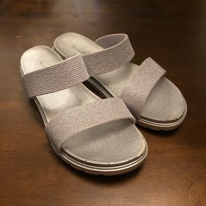 Silver Sandals